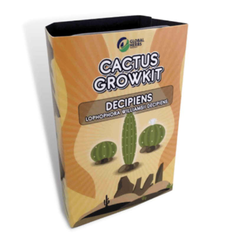 Cactus Growkit varias variedades - Un práctico kit de cultivo para diferentes variedades de cactus. Comienza tu aventura con los cactus con este versátil growkit.