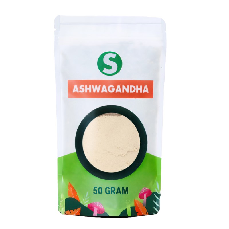 Polvo de Ashwagandha de SmokingHotXL con un contenido de 50 gramos