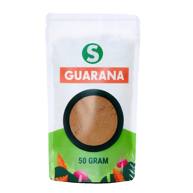 Polvo de Guaraná de SmokingHotXL con un contenido de 50 gramos