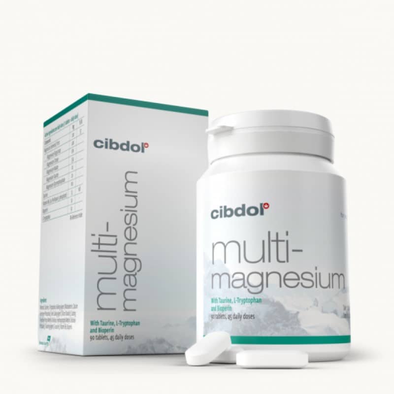 Suplemento Multi Magnesium de Cibdol - Apoya tu salud con el Suplemento Multi Magnesium de Cibdol. Descubre los beneficios del magnesio para el bienestar.