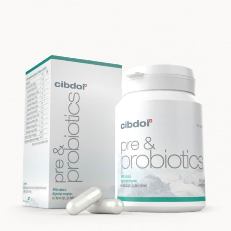 Pre & Probiotica Cápsulas de Cibdol - Apoya tu salud intestinal con las cápsulas de Pre & Probiotica de Cibdol. Descubre los beneficios para una digestión equilibrada.