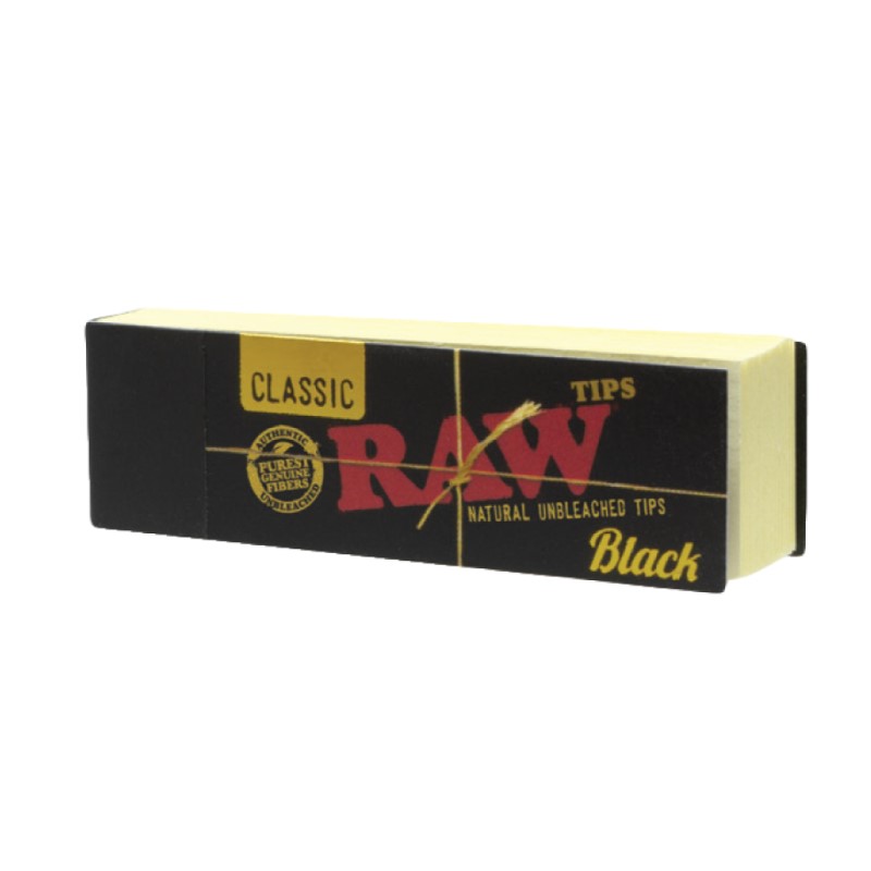 Filtros Negros de RAW: Filtros negros elegantes y de alta calidad para una refinada experiencia de fumar.