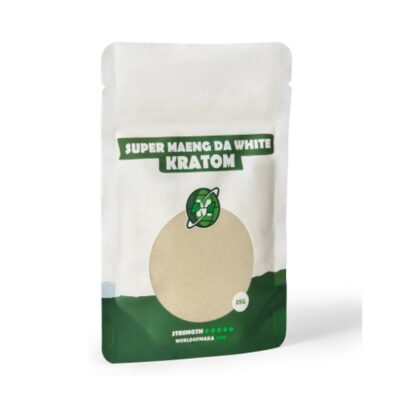 Bolsa de Kratom White Maeng Da de Maka: Un producto de kratom puro y potente para una experiencia refrescante.