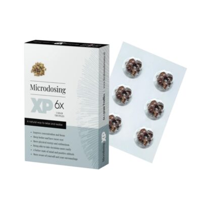 Paquete de Microdosing XP Trufas con un contenido de 6x1 gramo