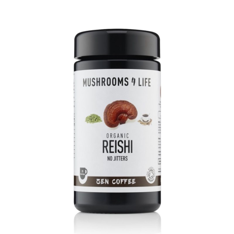 Café Zen con Reishi de Mushrooms4Life con un contenido de 64 gramos