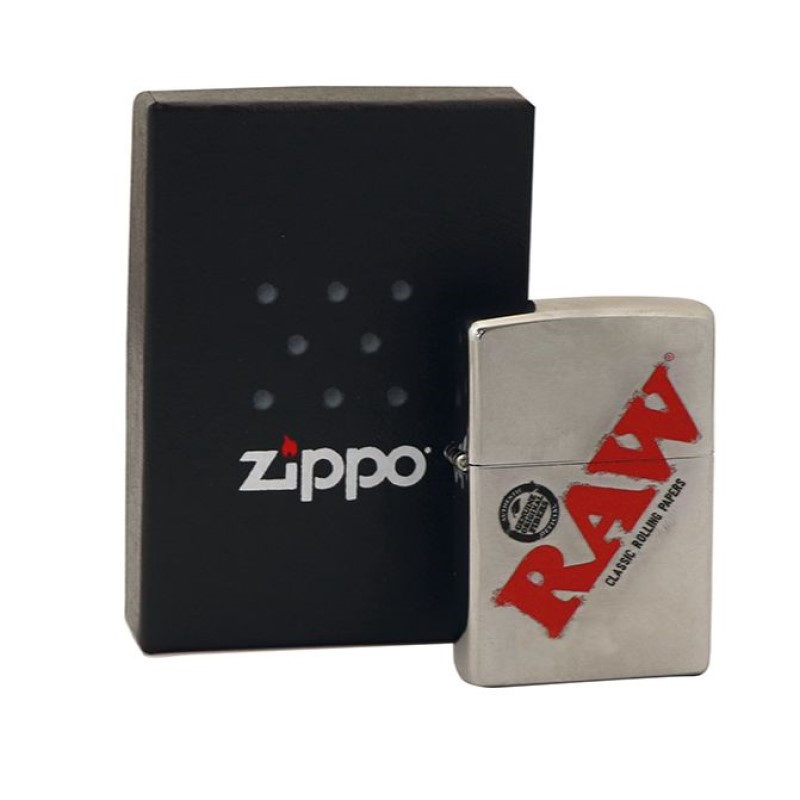 Un encendedor Zippo nacido de la colaboración con la marca RAW.
